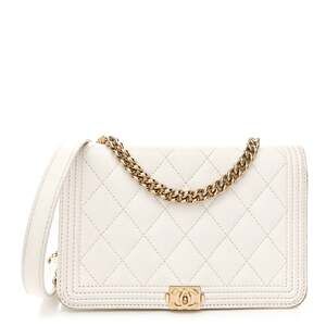 Chanel Caviar Quilted Boy Wallet On #223091C19B